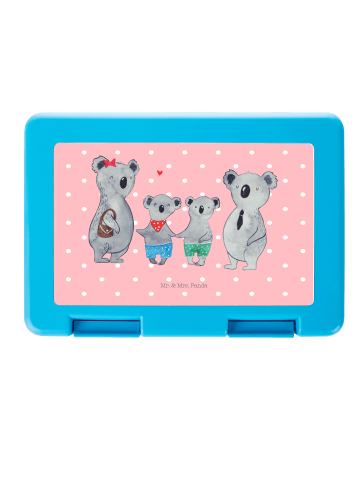 Mr. & Mrs. Panda Bento Box Koala Familie zwei ohne Spruch in Rot Pastell