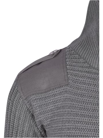 Brandit Turtle Neck Jumper in anthracite