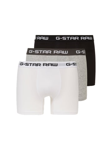 G-Star Raw Boxershort 3er Pack in Grau/Schwarz/Weiß