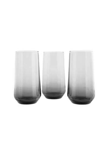Pasabahce Pasabahce Allegra Universal Mehrzweck-Wassergläser 3er-Set in Grau