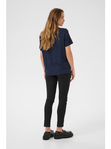 Kaffe T-shirt BPrandi Regular fit in Midnight Marine