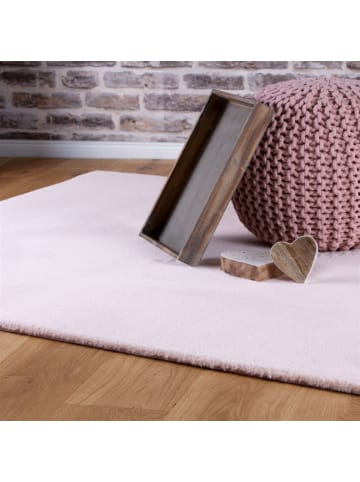 Teppich Boss Kurzflor Teppich Charlotte 545 - Puderrosa