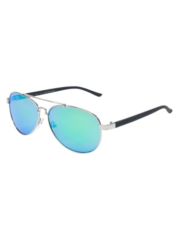 MSTRDS MSTRDS Sonnenbrillen in silver/green