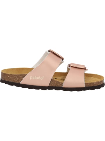 Palado Pantoletten Samos EGS Grande in Rose Metallic
