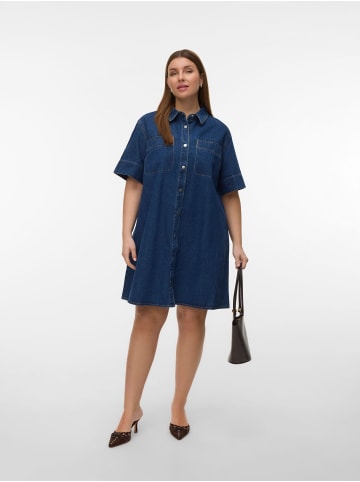Vero Moda Jeanskleid in Medium Blue Denim