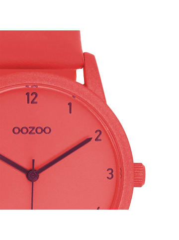 Oozoo Armbanduhr Oozoo Timepieces rot mittel (ca. 38mm)