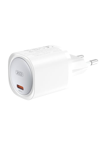 XO XO Wandladegerät CE20 PD 30W 1x USB-C weiß + Kabel USB-C - USB-C