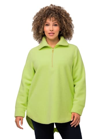 Ulla Popken Sweatshirt in limettengrün