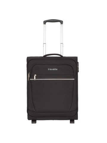 travelite Cabin 2-Rollen Kabinentrolley 55 cm in schwarz