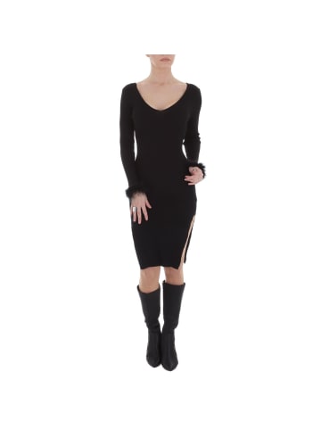 Ital-Design Kleid in Schwarz