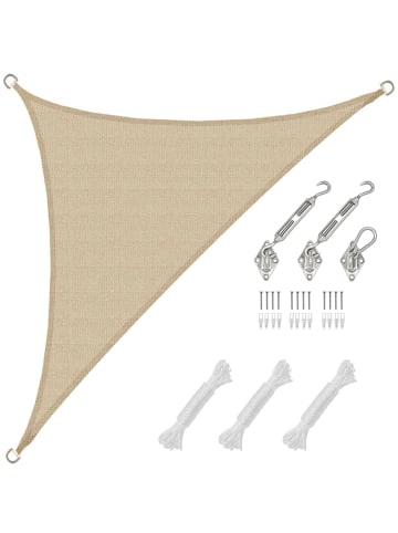 AMANKA Sonnensegel Atacama 250 x 250 cm in beige