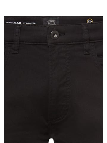 Camel Active Regular Fit 5-Pocket-Hose in Schwarz