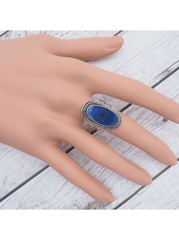 mantraroma 925er Silber - Ringe mit Lapis Lazuli