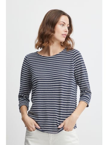 Fransa Longsleeve in blau