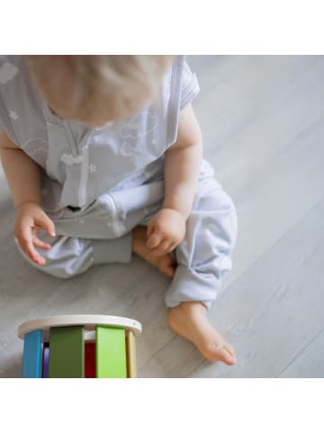 TupTam Babyschlafsack mit Beinen Unwattiert in grau Modell 2