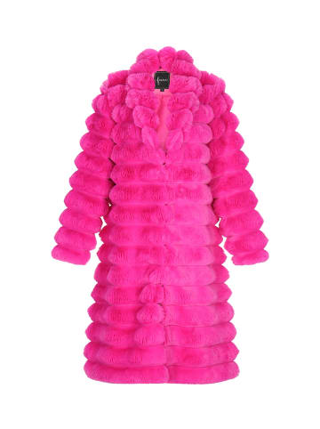 faina Coat in fuchsia
