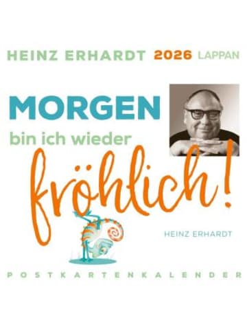 LAPPAN Kalender - Heinz Erhardt Postkartenkalender 2026