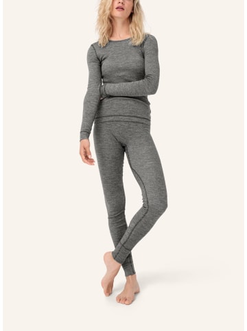 Hessnatur Langarm-Shirt in anthrazit