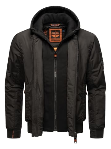 STONE HARBOUR Bomberjacke Hoobo in Black