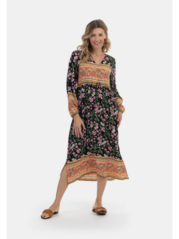VIRITA Women Sommerkleid in Schwarz Mehrfarbig