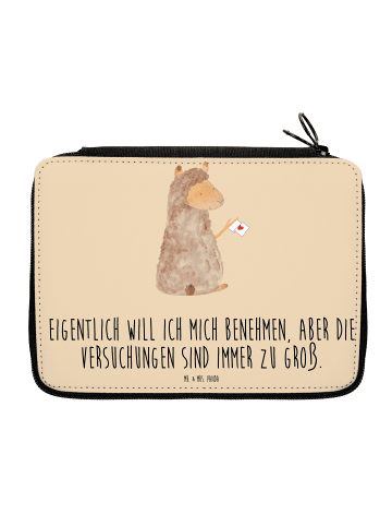 Mr. & Mrs. Panda Bleistiftetui Alpaka Fahne mit Spruch in Kaktus Grün