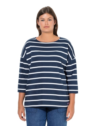 LAURASØN Sweatshirt in navyblau