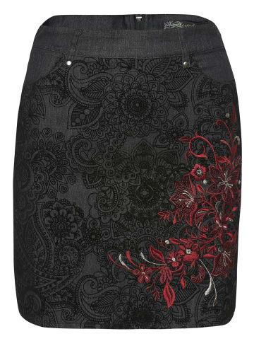 KOROSHI ROCK ÜBER DEM KNIE in multicolor