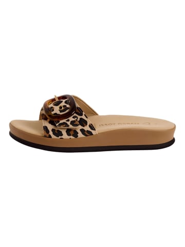 Pantoletten Leopard