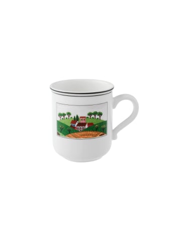 Villeroy & Boch Kaffeebecher Dörfchen Design Naif in 300 ml in bunt