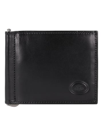 The Bridge Story Uomo Dollarclip Leder 10,5 cm in nero-nero