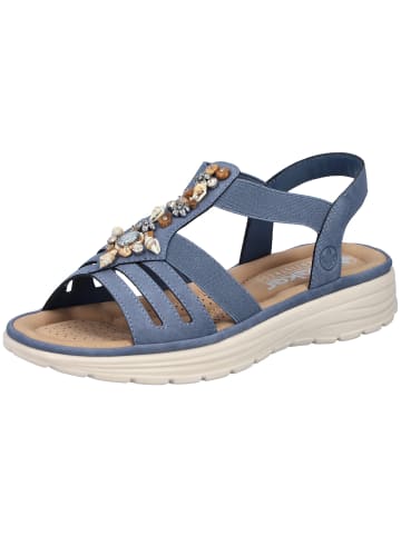 rieker Schnürschuh in blau
