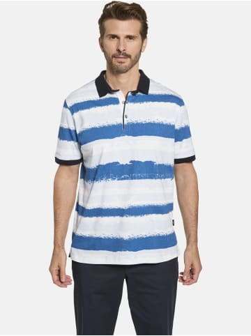 BABISTA Poloshirt ELEGINI in weiß gestreift