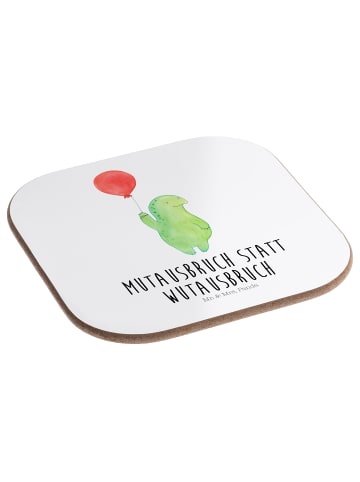 Mr. & Mrs. Panda Untersetzer für Gläser Schildkröte Luftballon m... in Weiß