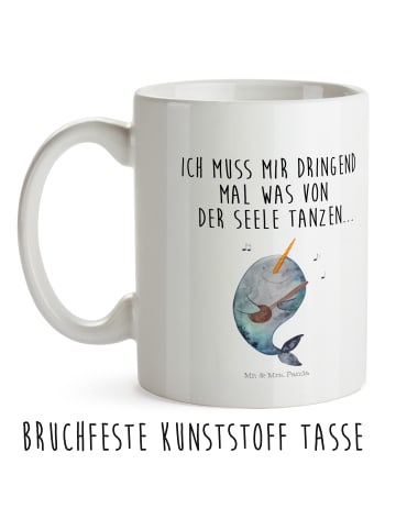 Mr. & Mrs. Panda Kinderpott Narwal Gitarre mit Spruch in Weiß