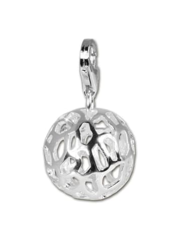 SilberDream Anhänger Silber 925 Sterling Silber Muster Ball Charmsanhänger