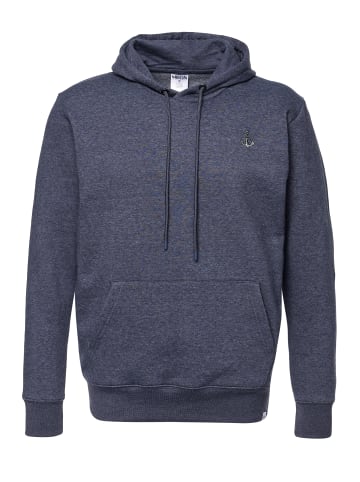 Mikon Hoodie Anker in Blau