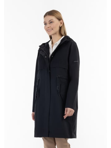 DreiMaster Damen Regenmantel in Schwarz