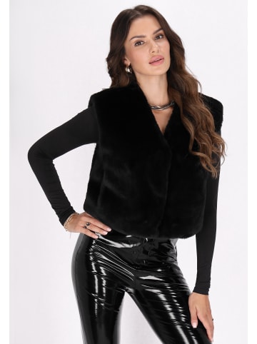 faina Damen Vest in Schwarz