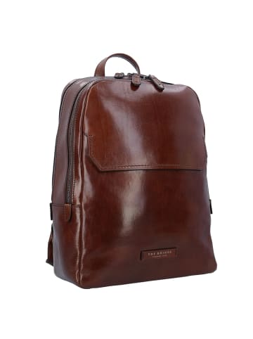 The Bridge Williamsburg Rucksack Leder 40 cm Laptopfach in marrone rutenio