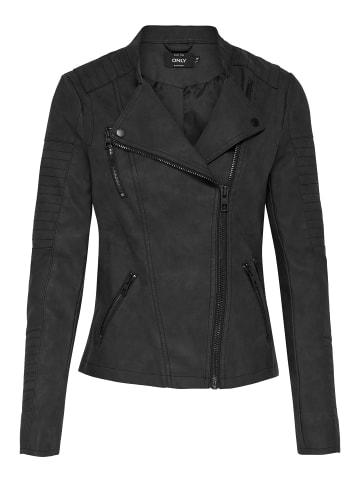 ONLY Kunstlederjacke in Black 1