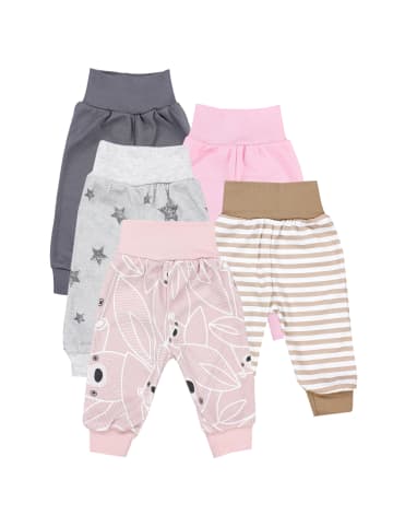 TupTam Baby Pumphose 5er Pack in altrosa