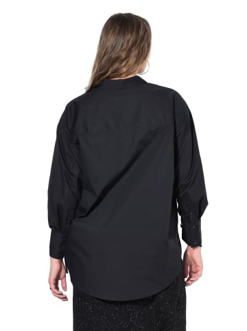 Studio Untold Hemdbluse in schwarz