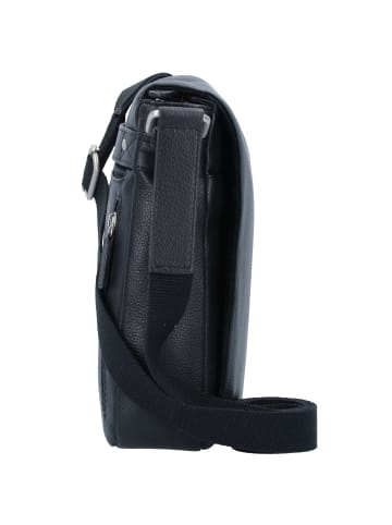 Leonhard Heyden Berlin Umhängetasche Leder 24 cm schwarz