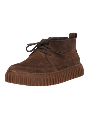 Clarks Schnürschuhe Torhill Lace High in 5228B Dark Brown Nub