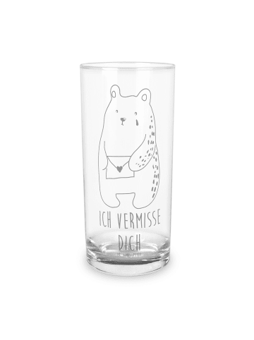 Mr. & Mrs. Panda Glas Bär Vermissen mit Spruch in Transparent