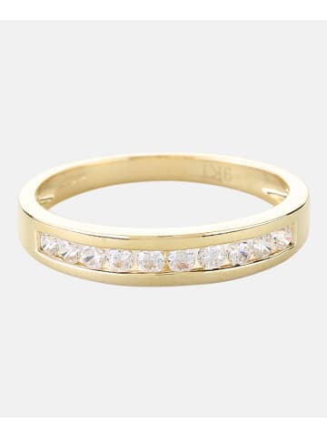 Diamant L'éternel Eternity-Ring aus 375 Gelbgold mit Zirkonia
