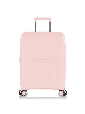 Heys AirLite 4 Rollen Kabinentrolley S 53 cm mit Dehnfalte in blush