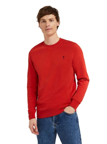 Polo Club Sweatshirt in Rot