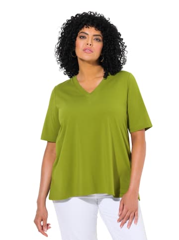 Ulla Popken Shirt in grasgrün