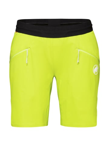 Mammut Softshell-Shorts Aenergy Light in Apfelgrün